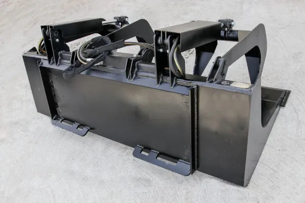 Solid Bottom Two-Cylinder Grapple Bucket